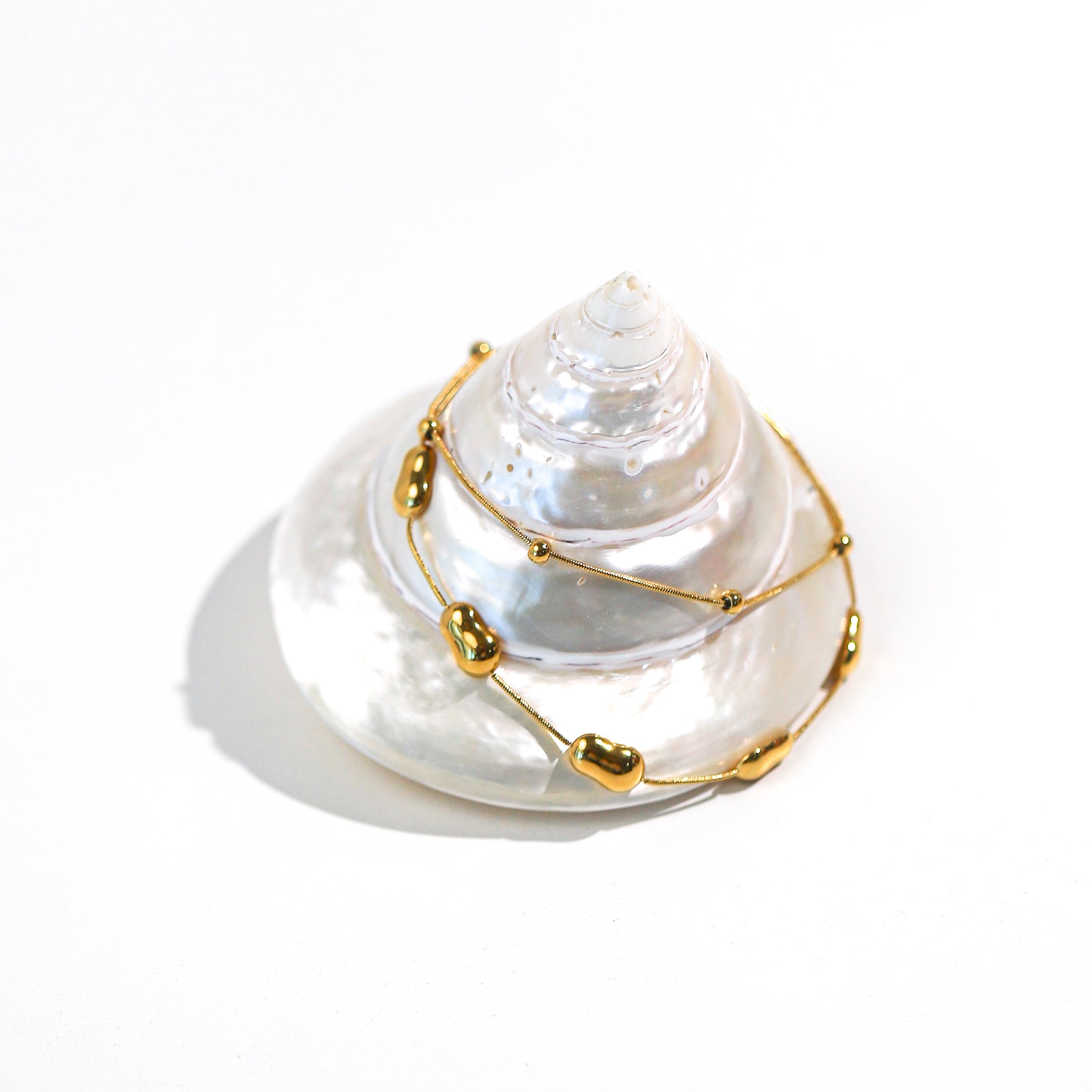 Round Snake Ball Chain Anklet