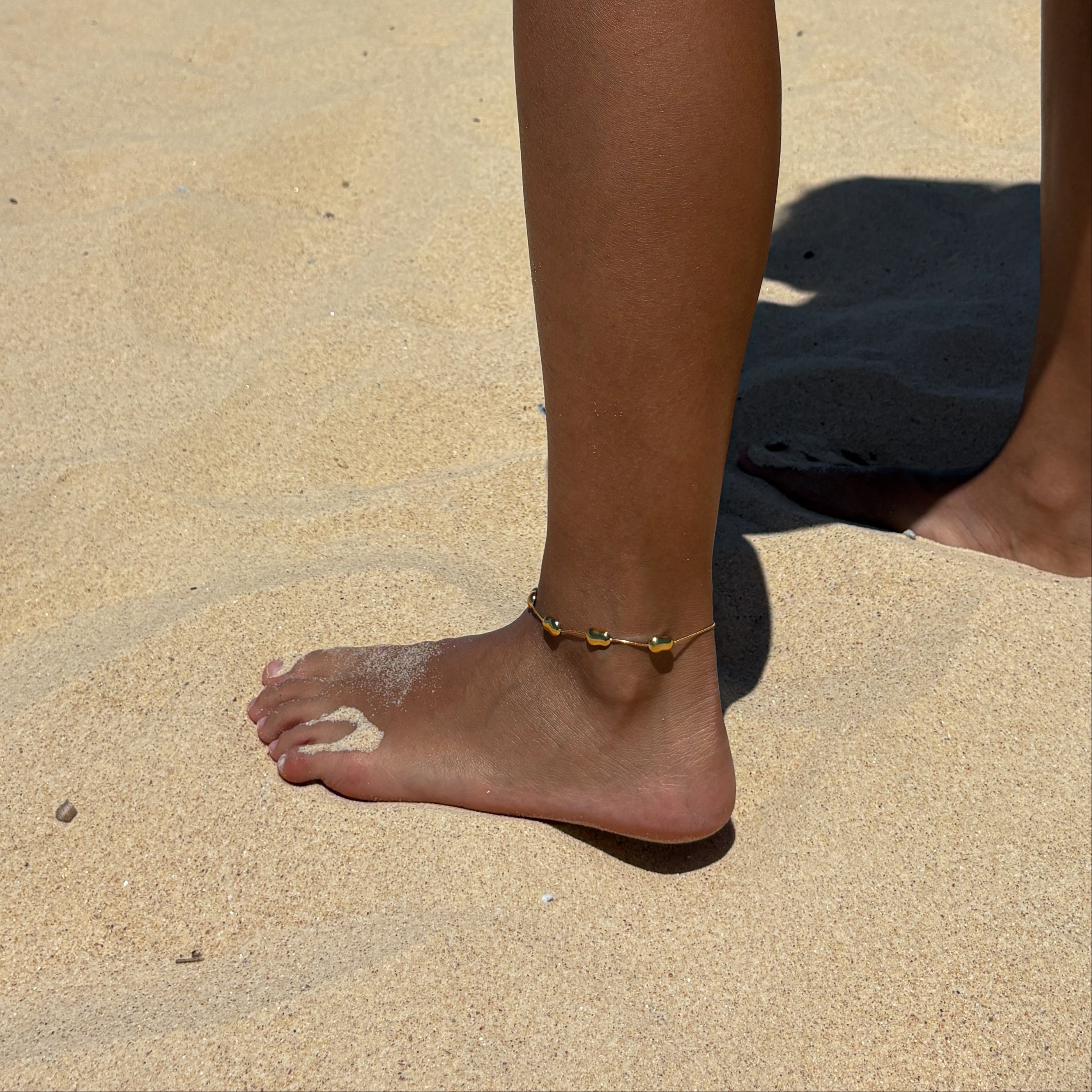 Gold Bean Anklet