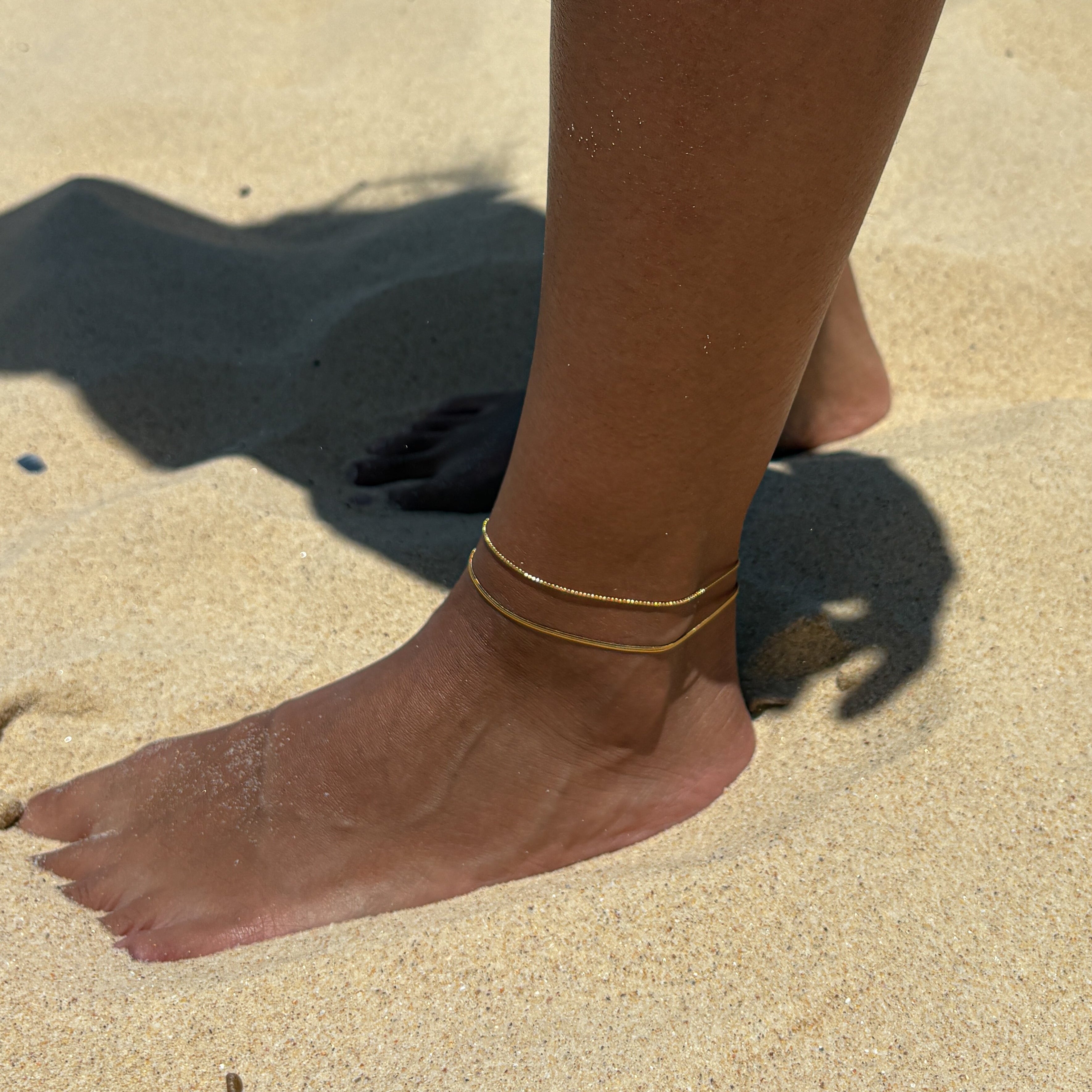 Thin Snake Chain Anklet