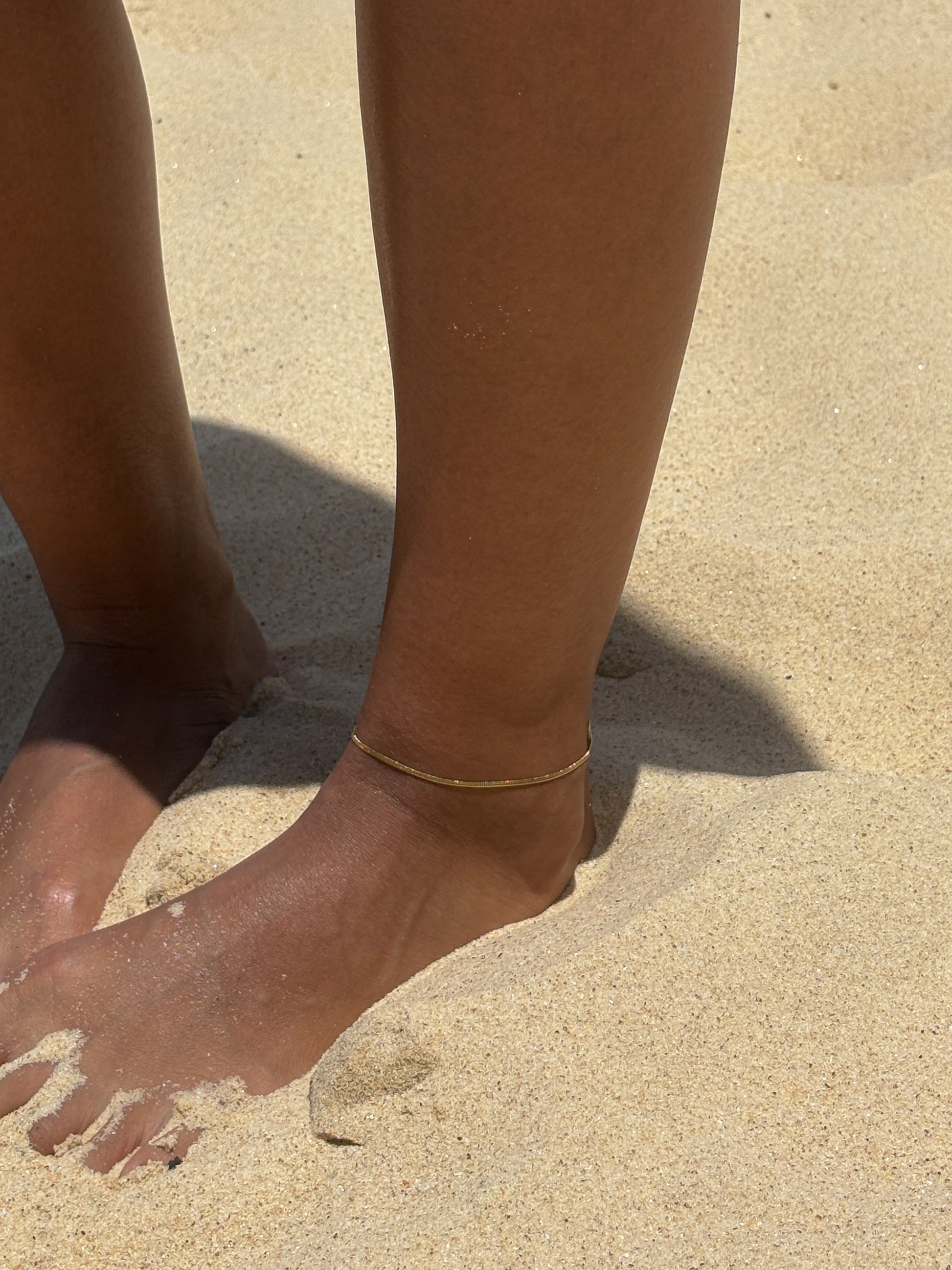 Thin Snake Chain Anklet