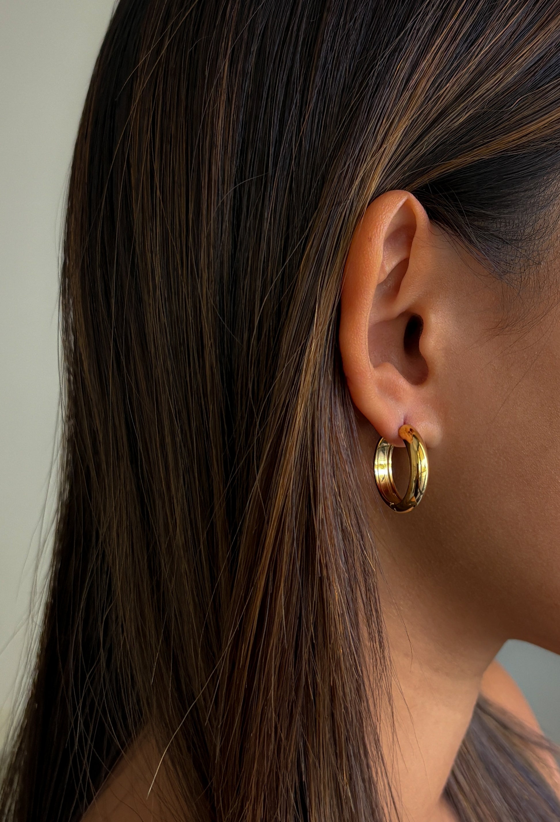 Basic Flat Round Hoops