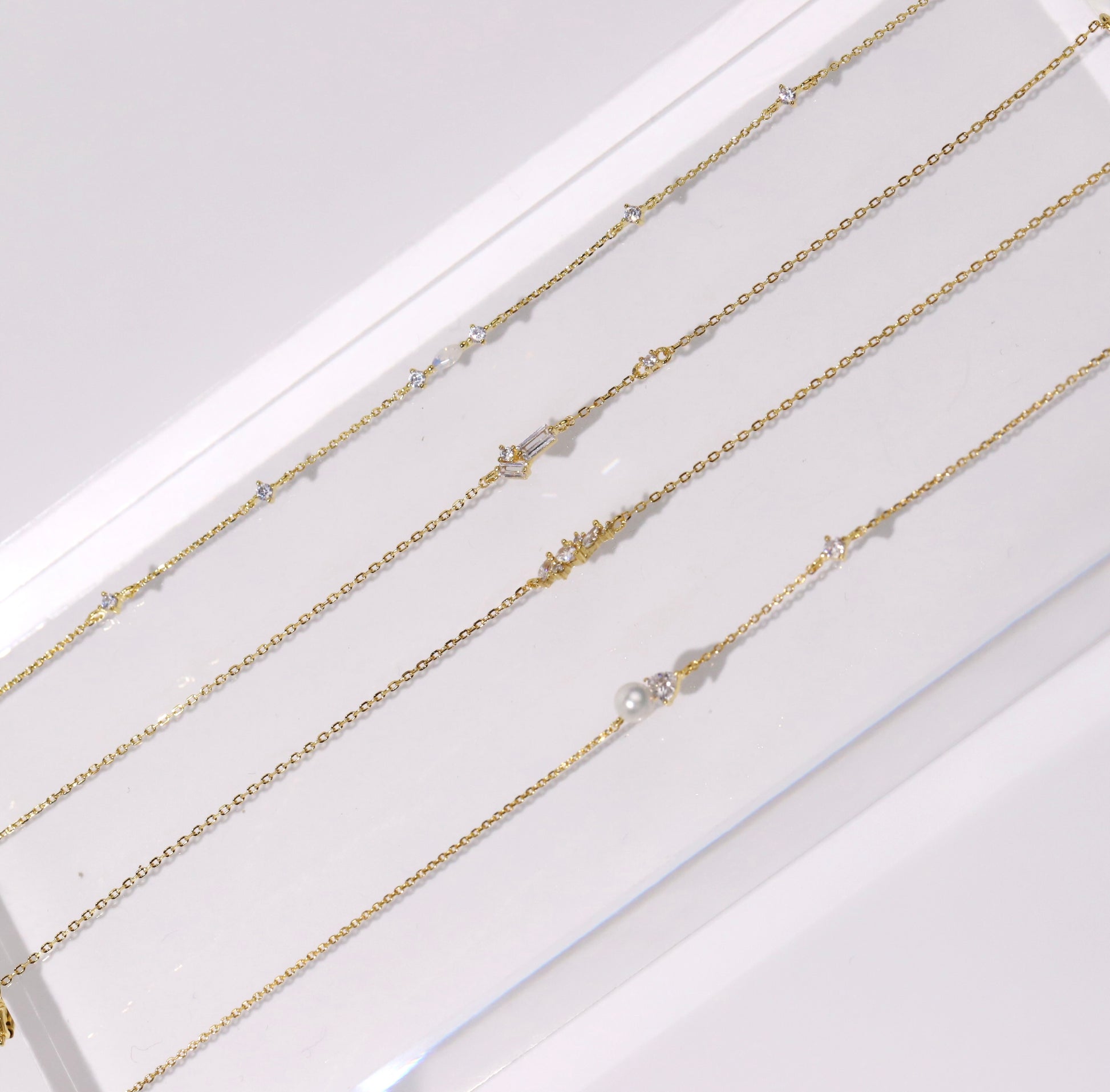 White Opal Cubic Bracelet image 7