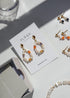 Multi Ball Pearl Drop Earrings image 0