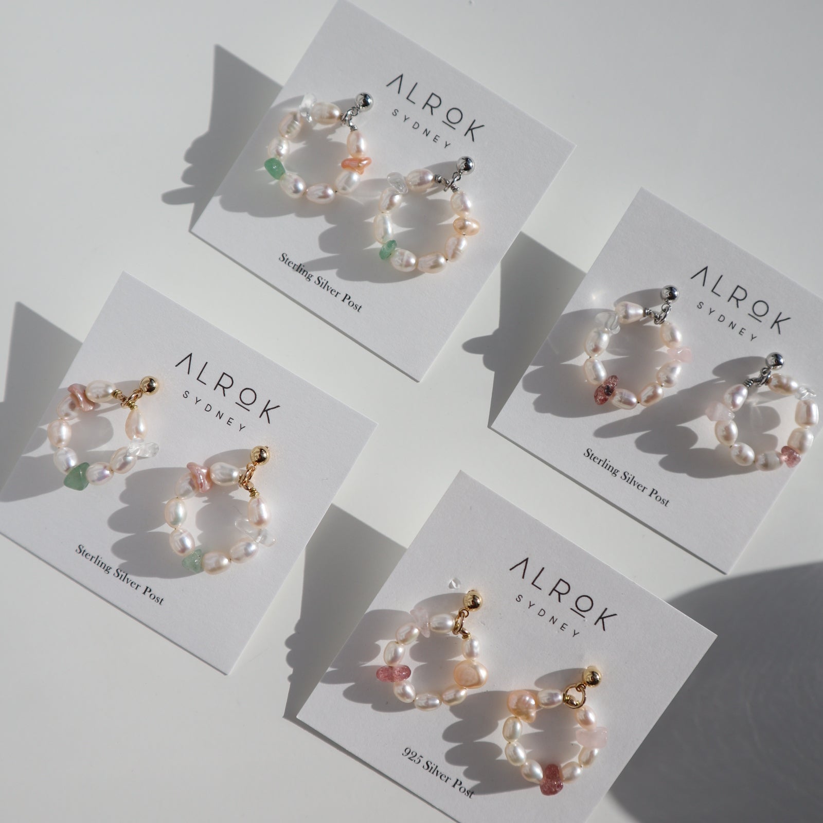 Summer Snow Pearl Earrings image 0