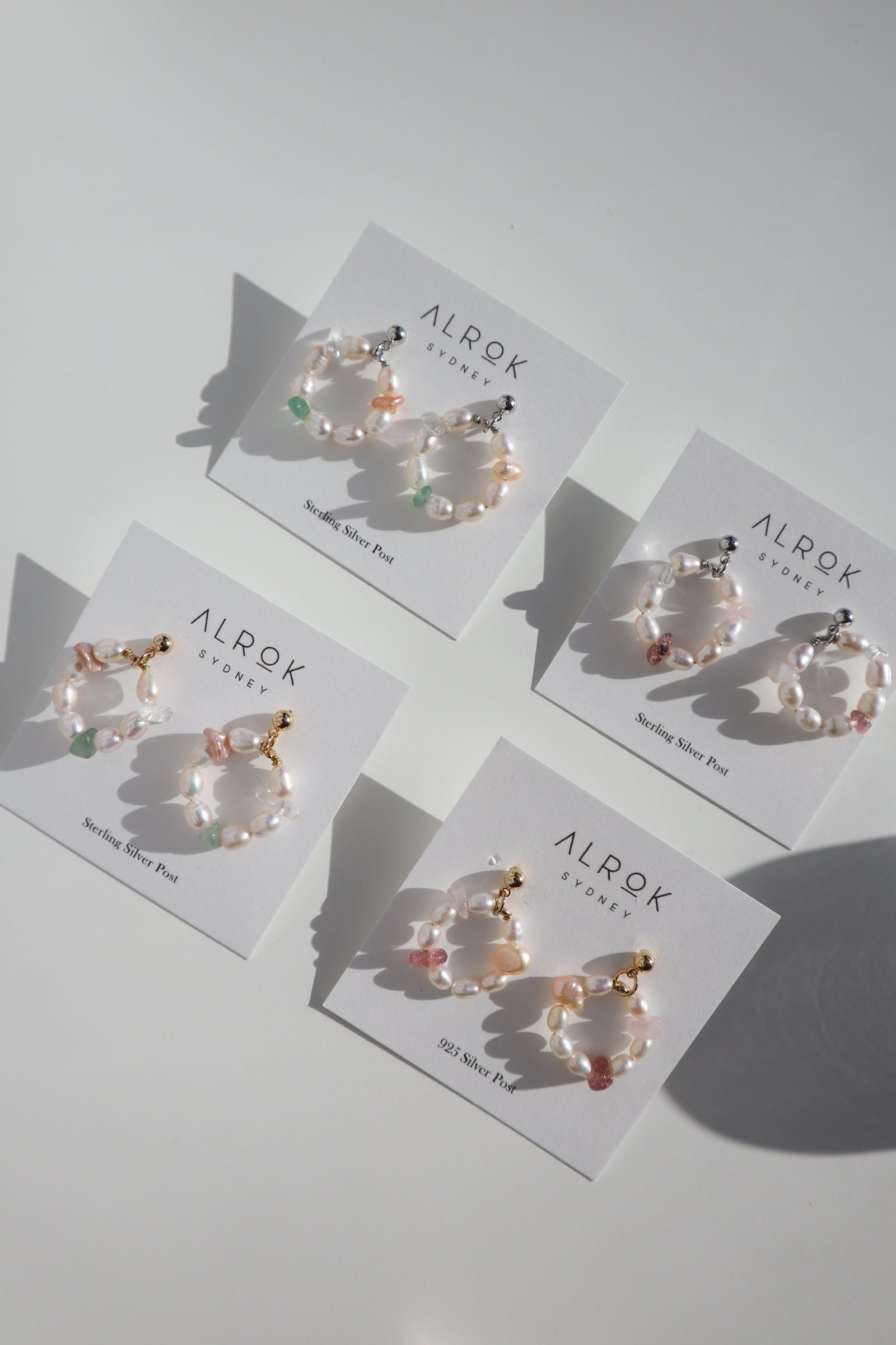 Summer Snow Pearl Earrings image 0
