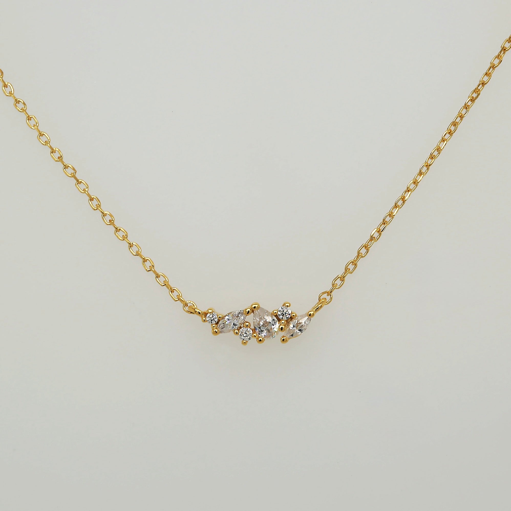 Cubic Cluster Necklace image 0