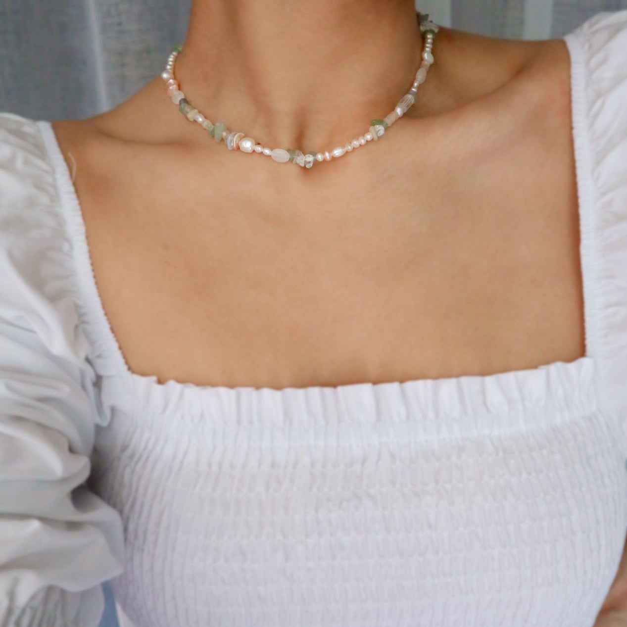 Vine Silver Necklace image 1