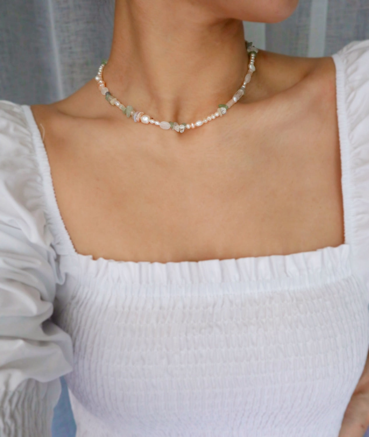 Vine Silver Necklace image 1