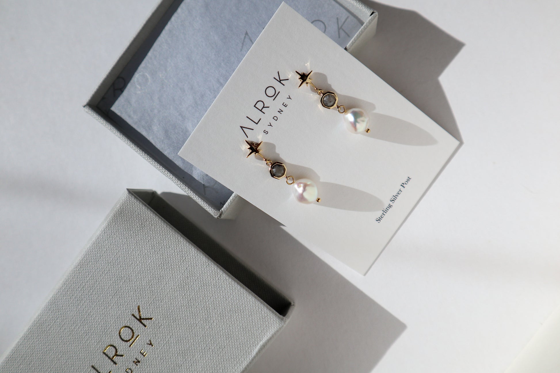 Stardust Labradorite Drop Earrings image 4