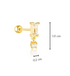 Baquette Cubic Piercing image 2
