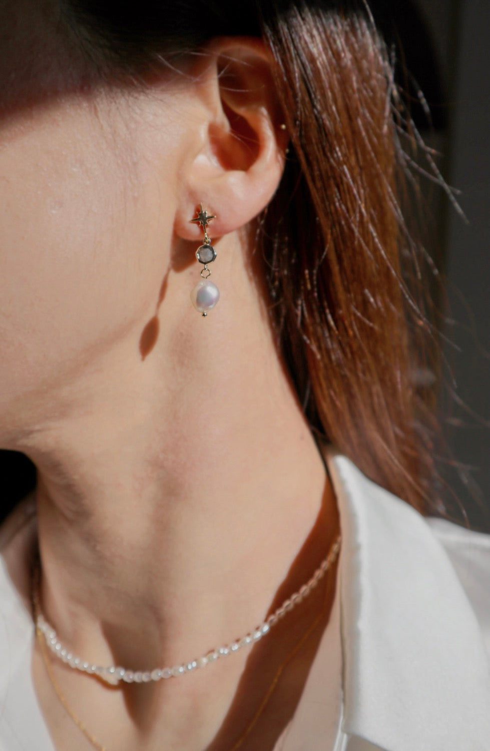 Stardust Labradorite Drop Earrings image 1