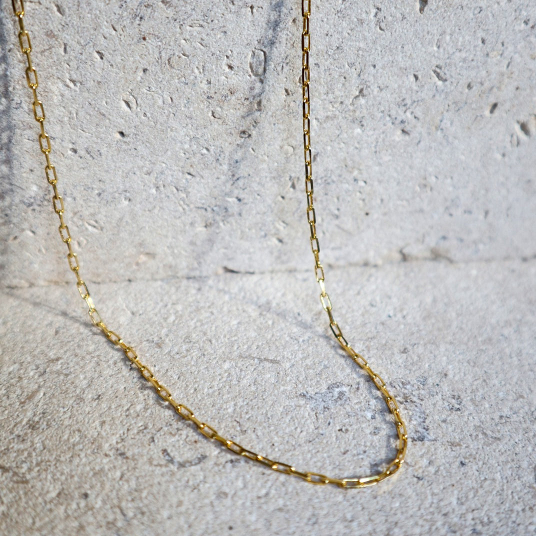 Link Chain Silver Choker Necklace image 1