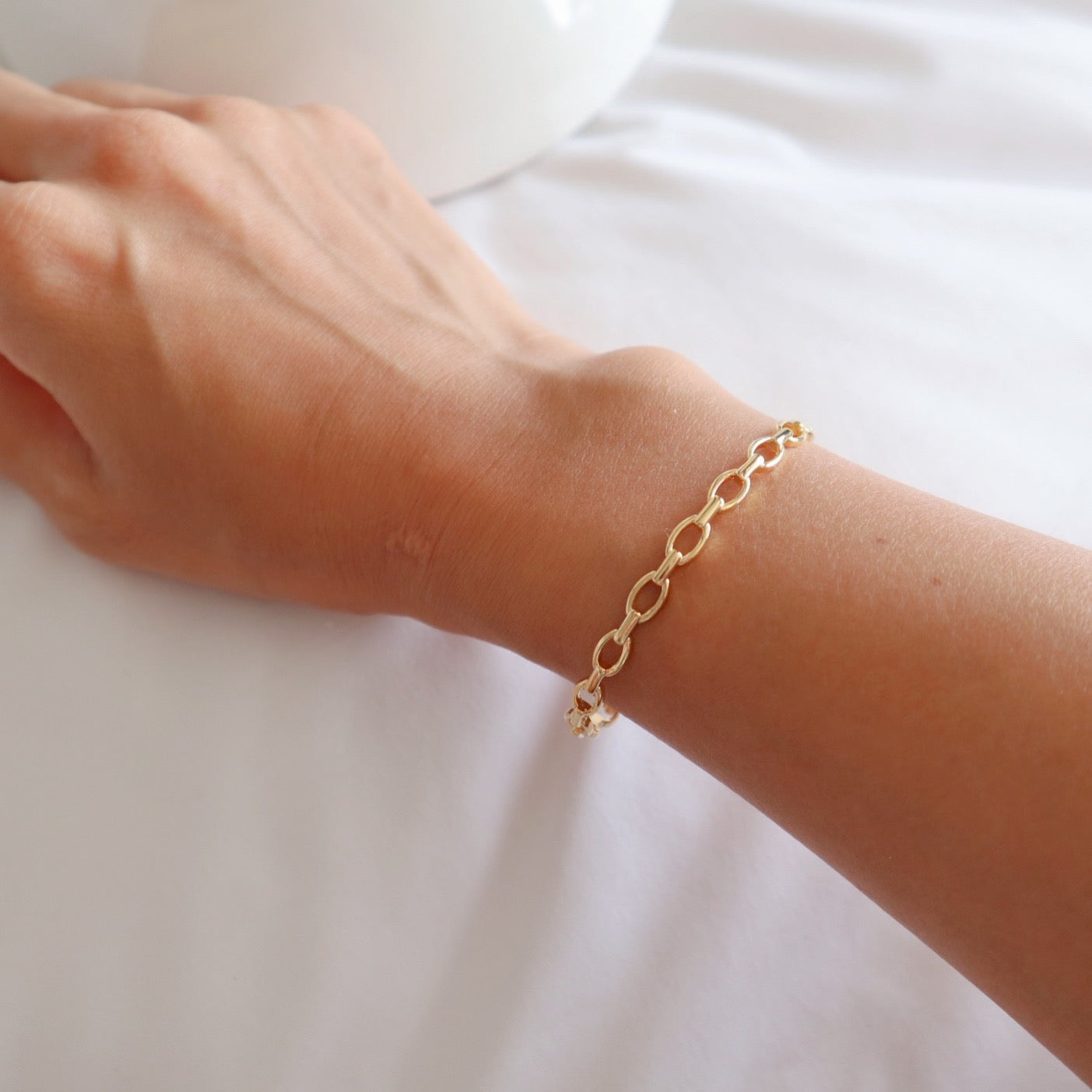 Simple Chain Bangle image 0