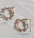 Summer Snow Pearl Hoops image 2