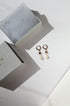 Labradorite Drop Huggie Earrings image 6