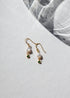 Cubic Drop Pearl Earrings image 4