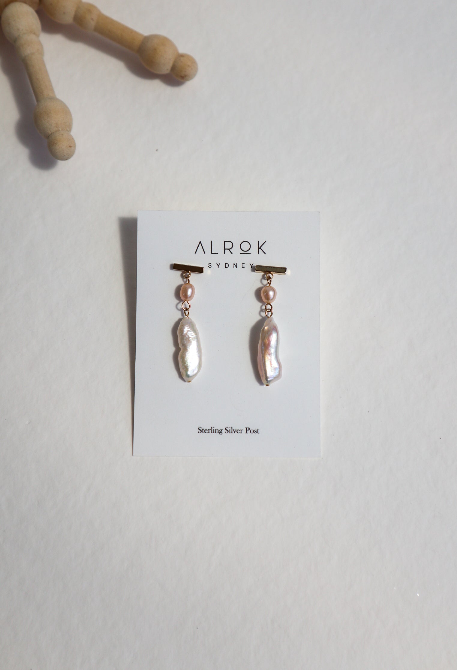Noel Pearl Drop Earrings image 0