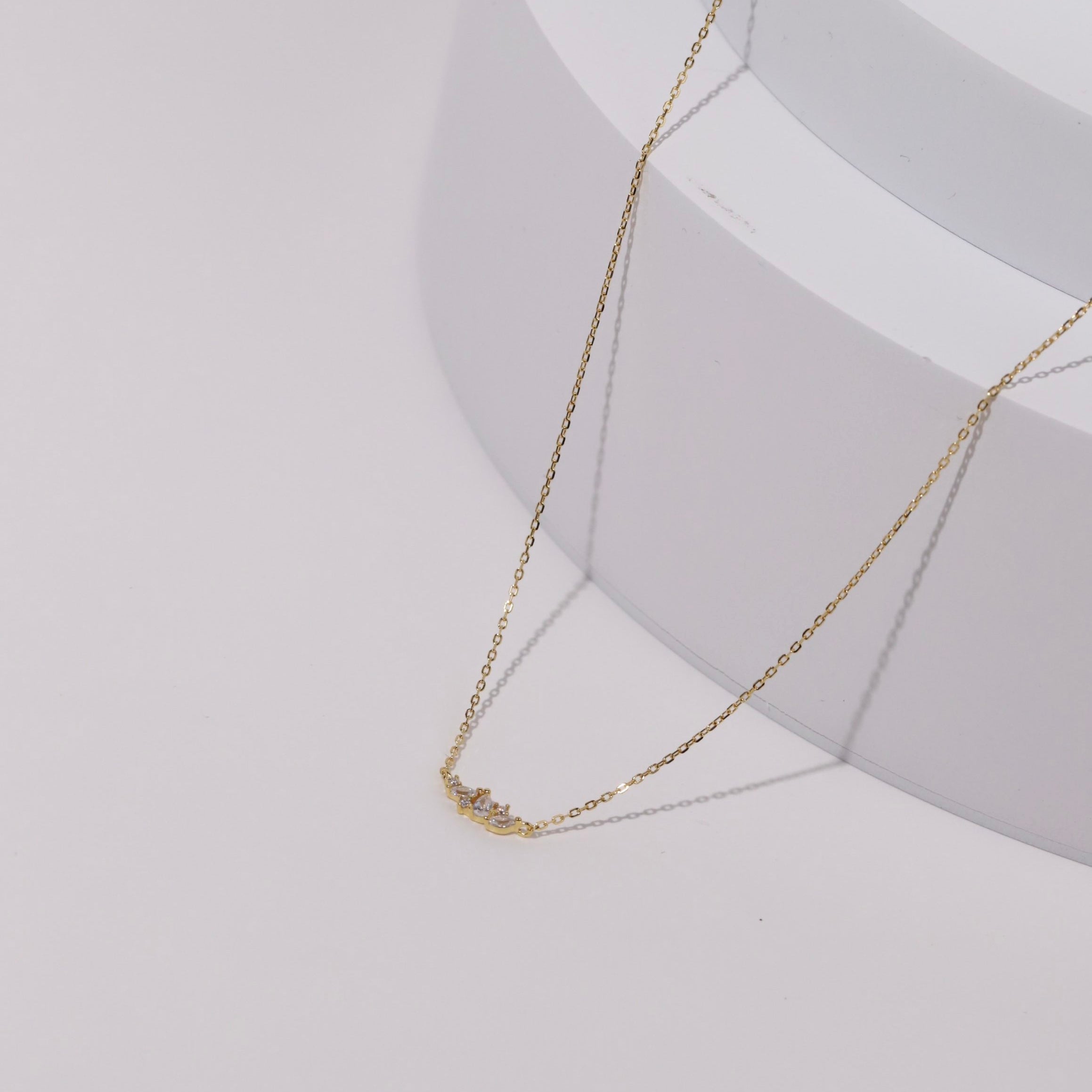 Cubic Cluster Necklace image 1