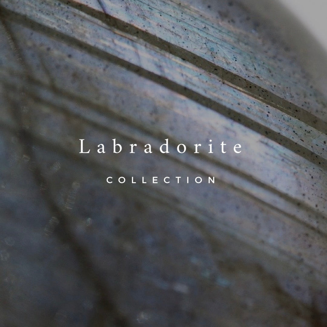 Labradorite Stud Pearl Drop Earrings image 2